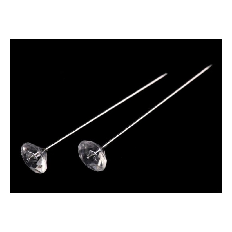 Stecknadeln transparent