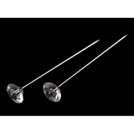 Stecknadeln transparent
