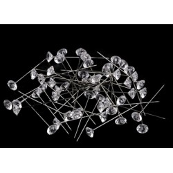 Stecknadeln transparent