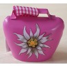 Metall Glocke rosa