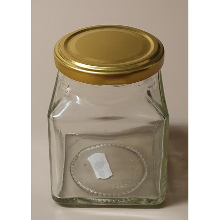Glas mit Schraubverschluss