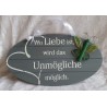 Schild Liebe....