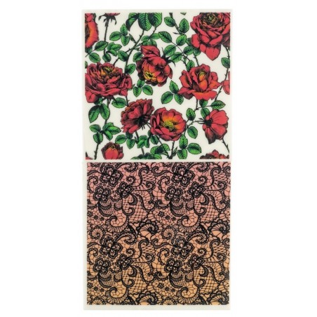 Stempel Set Rosen