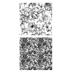 Stempel Set Rosen