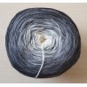 Bobbel Cotton grau/weiss/schwarz