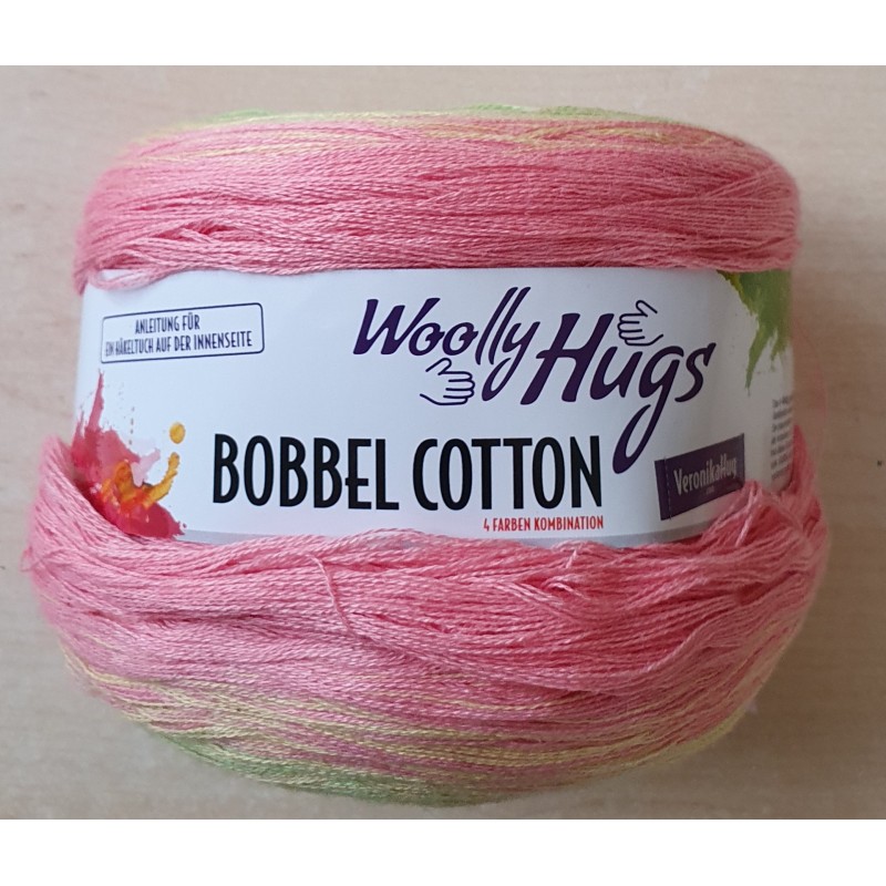 Bobbel Cotton lachs/hellblau/hellgrün