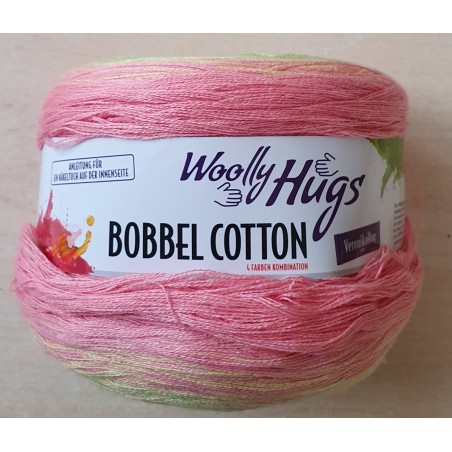 Bobbel Cotton lachs/hellblau/hellgrün