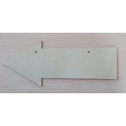 Schild Spanholz