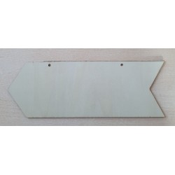 Schild Spanholz
