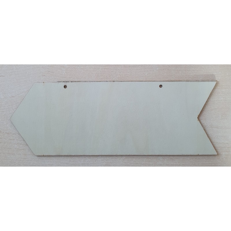 Schild Spanholz