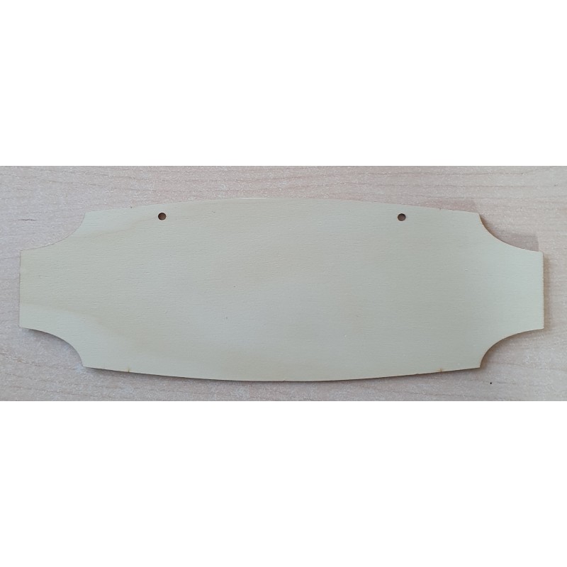 Schild Spanholz