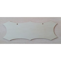 Schild Spanholz