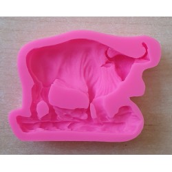 Silikon Form Stier