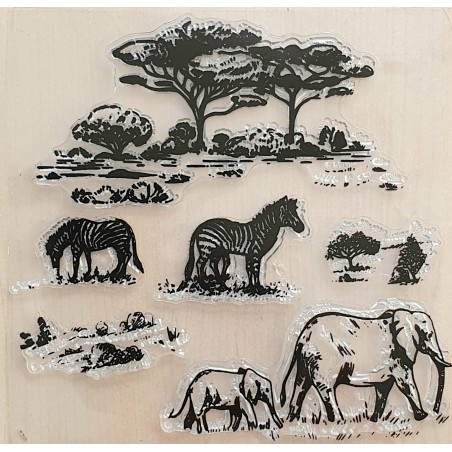 Clear Stamps Safari