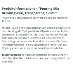 Pouring Mix Brillantglasur transparent