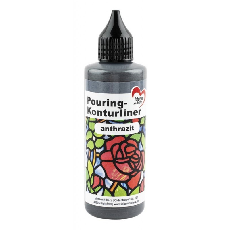 Pouring Konturliner anthrazit