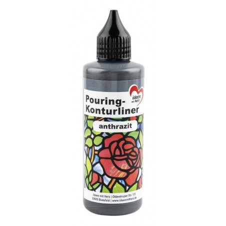 Pouring Konturliner anthrazit