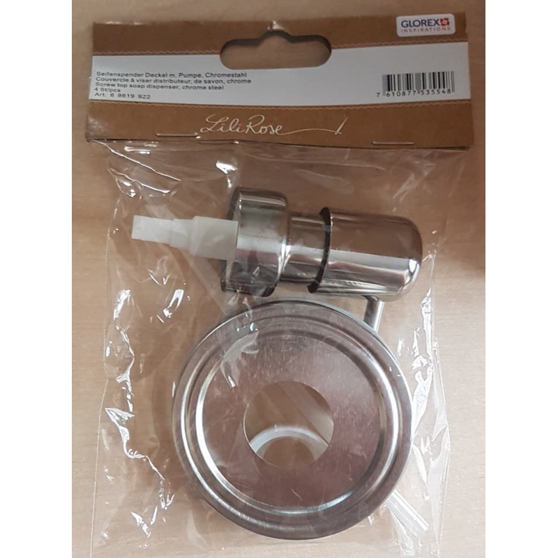 Aufsatz für Glas Seifenspender