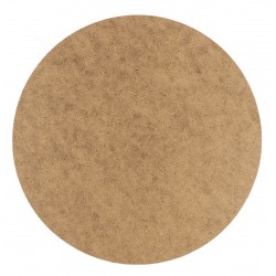 MDF Platte rund