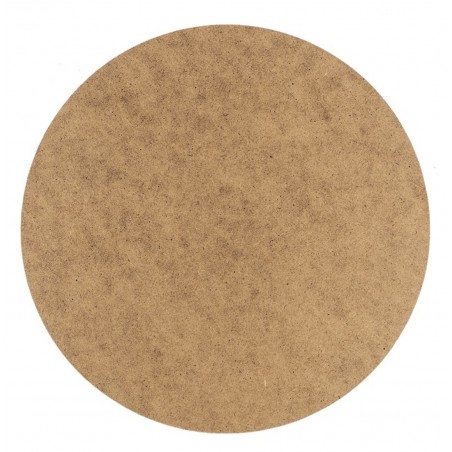 MDF Platte rund