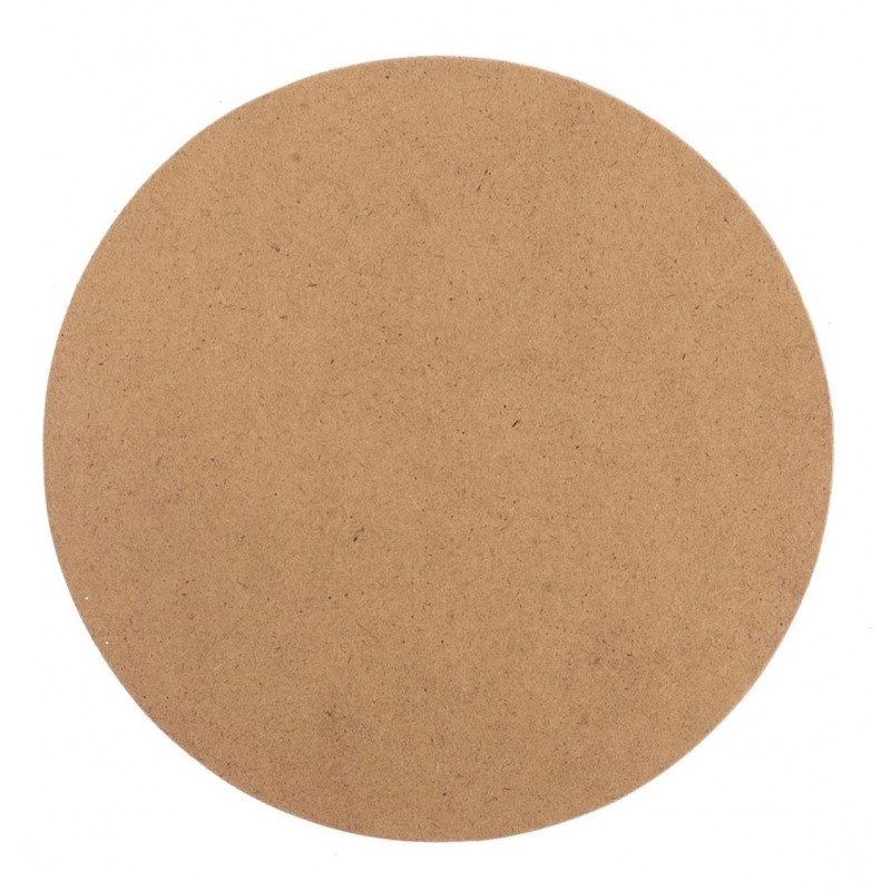 MDF Platte rund