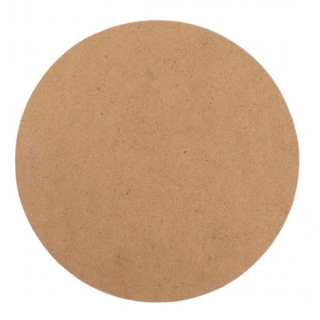 MDF Platte rund