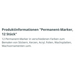 Permanent Markers