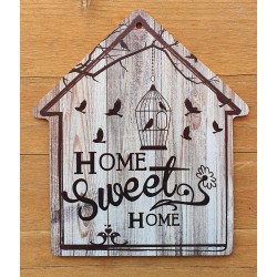 Holz Schild Vögel