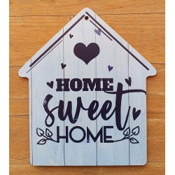 Holz Schild Home sweet Home