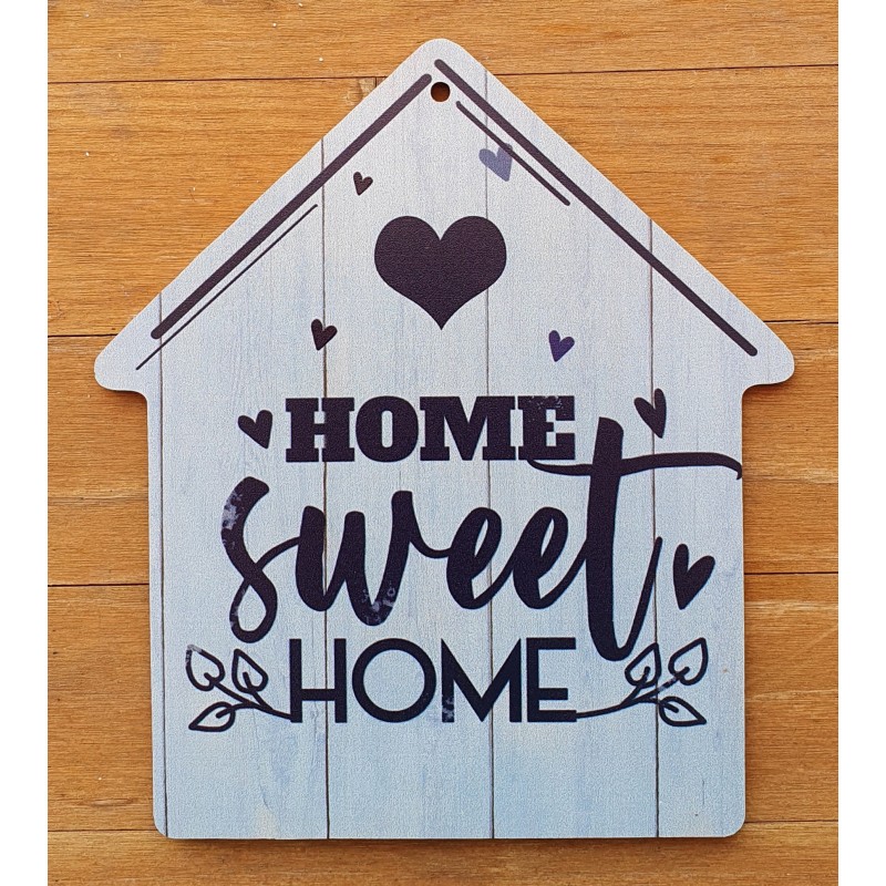 Holz Schild Home sweet Home