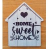 Holz Schild Home sweet Home