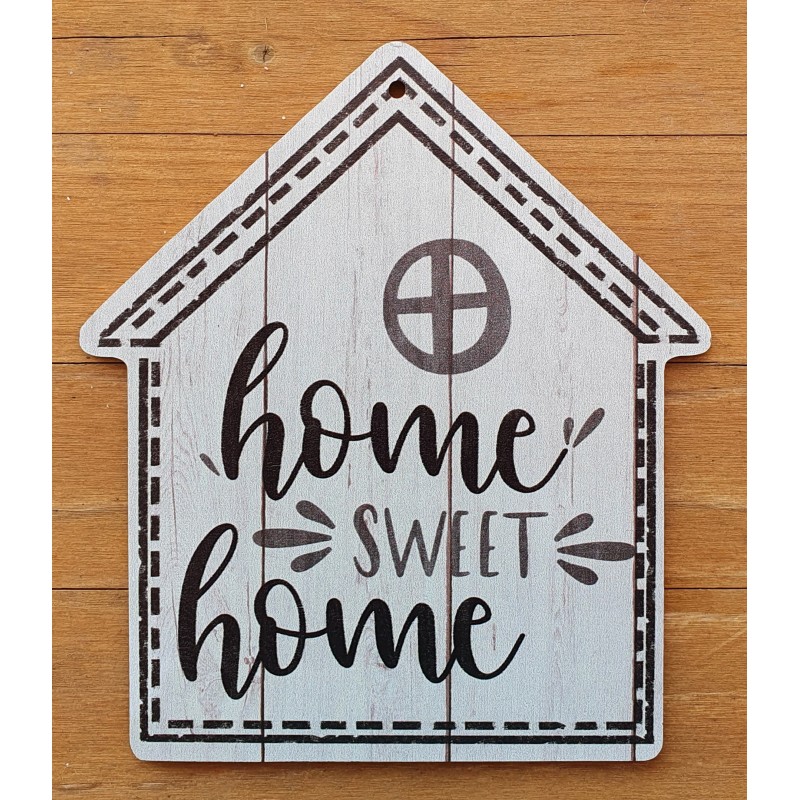 Holz Schild Home sweet Home