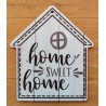 Holz Schild Home sweet Home