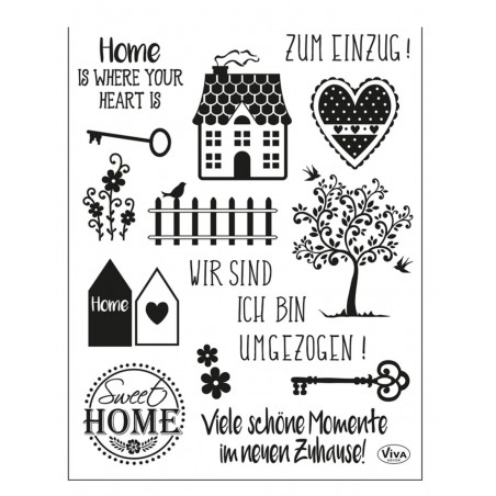Clear Stamps Sweet Home
