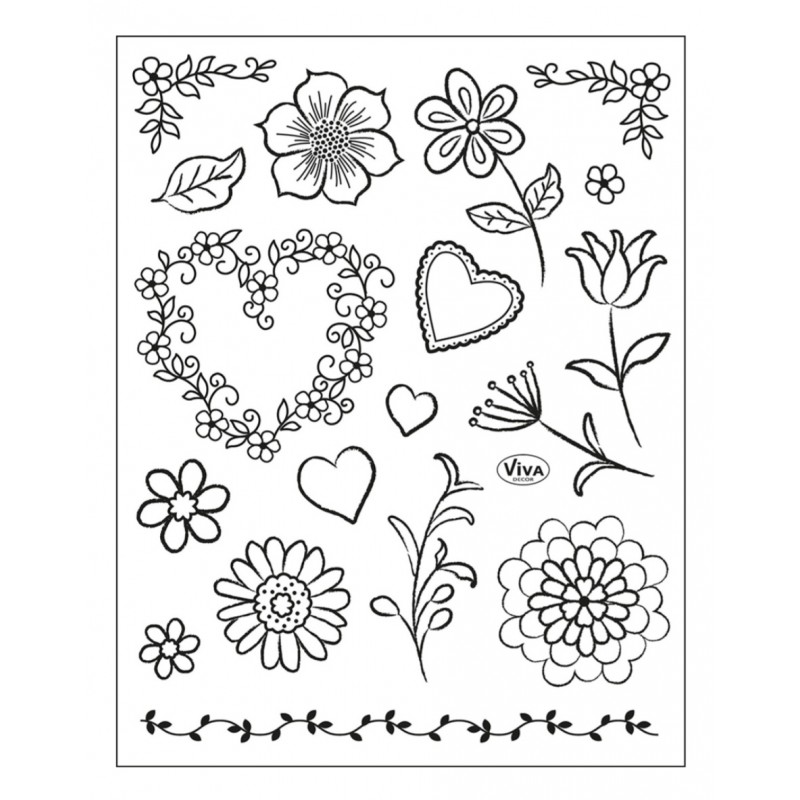 Clear Stamps Blumen