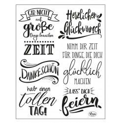 Clear Stamps Zeit