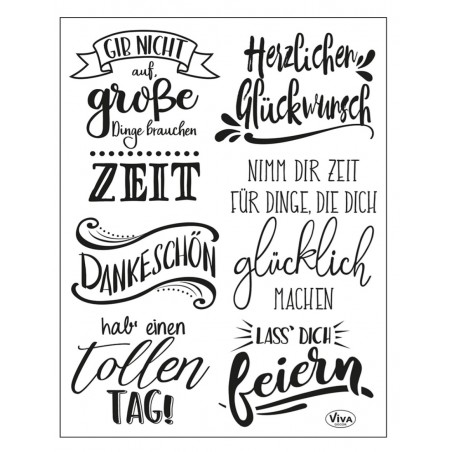 Clear Stamps Zeit