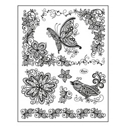 Clear Stamps Schmetterling/Vogel