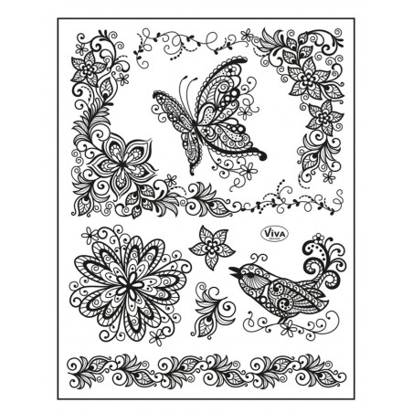 Clear Stamps Schmetterling/Vogel