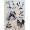 Clear Stamps Bauernhof Tiere