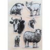 Clear Stamps Bauernhof Tiere