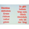 Schablone Krone richten....