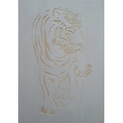 Schablone Tiger