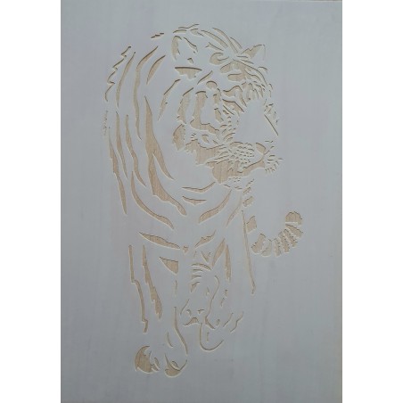 Schablone Tiger