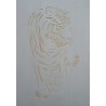 Schablone Tiger