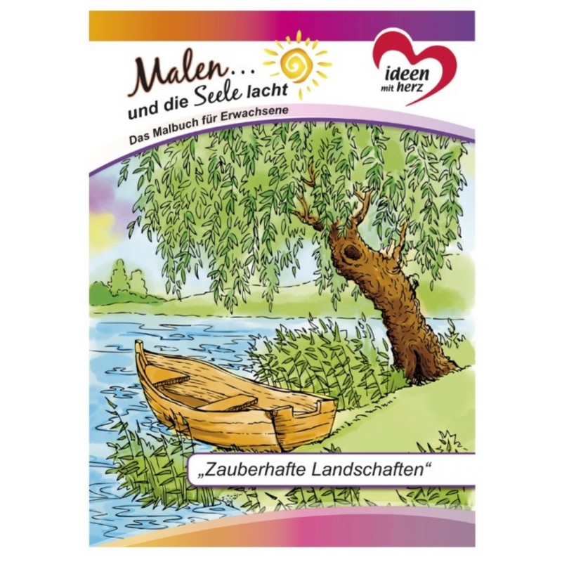 Malbuch Zauberhafte Landschaften