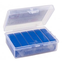 Modelliermasse Faszina soft blau/glitzer