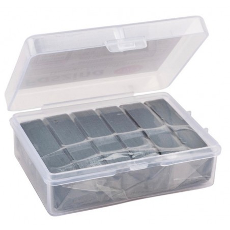 Modelliermasse Faszina soft anthrazit/glitzer