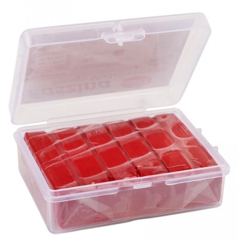 Modelliermasse Faszina soft dunkelrot