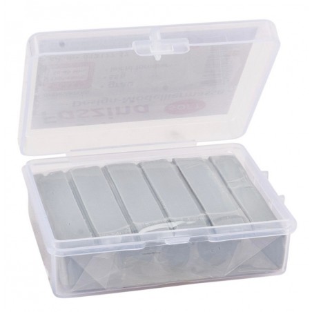 Modelliermasse Faszina soft grau